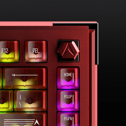 Drunkdeer A75 Ultra HE Magnetic Switch Keyboard,Rapid Trigger,Socd,Dks,Self-Developed "Qian" Switches,Proprietary Floating Gasket Design by Drunkdeer