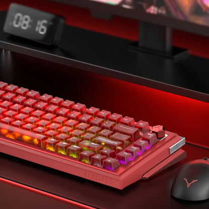 Drunkdeer A75 Ultra HE Magnetic Switch Keyboard,Rapid Trigger,Socd,Dks,Self-Developed "Qian" Switches,Proprietary Floating Gasket Design by Drunkdeer
