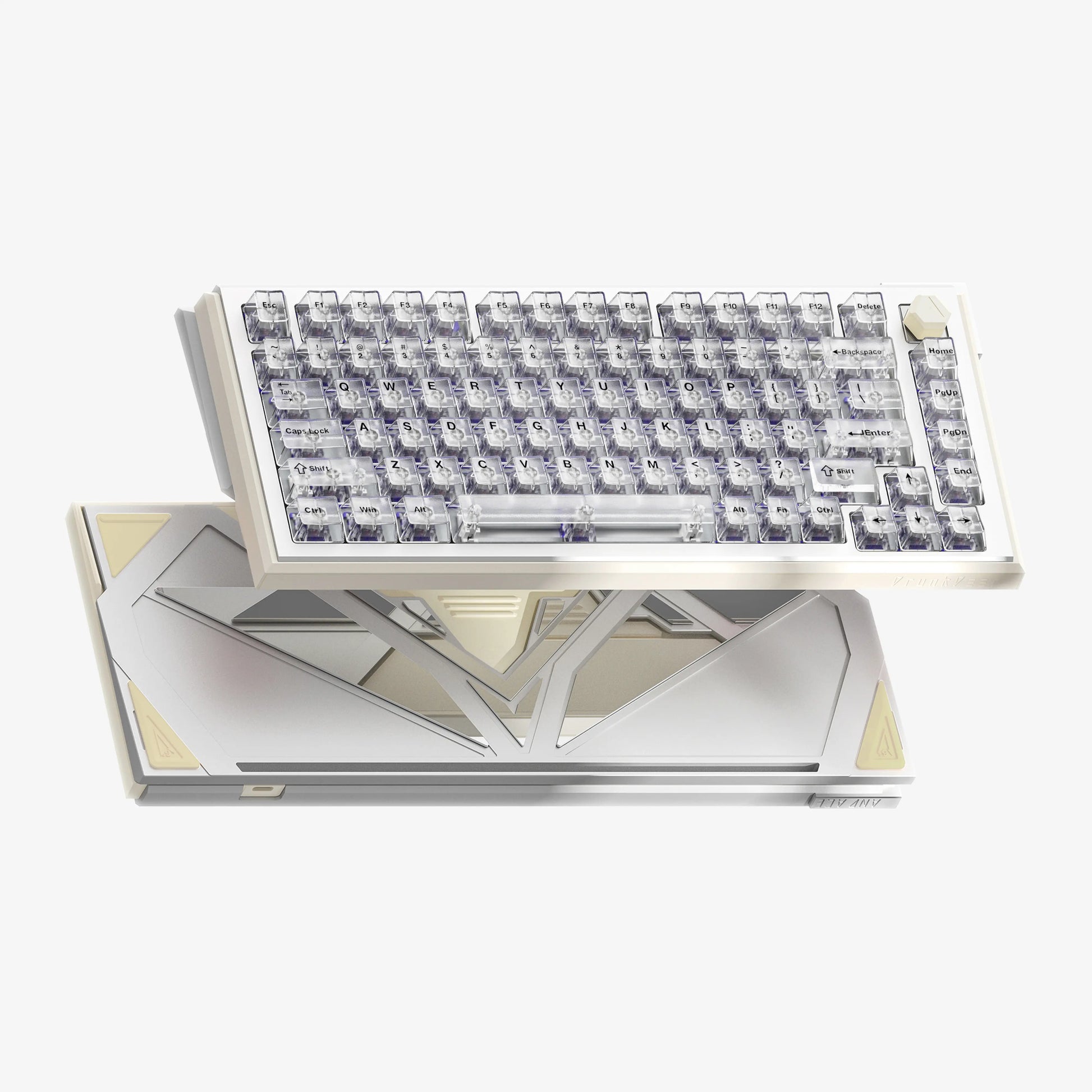 Drunkdeer A75 Ultra HE Magnetic Switch Keyboard,Rapid Trigger,Socd,Dks,Self-Developed "Qian" Switches,Proprietary Floating Gasket Design by Drunkdeer