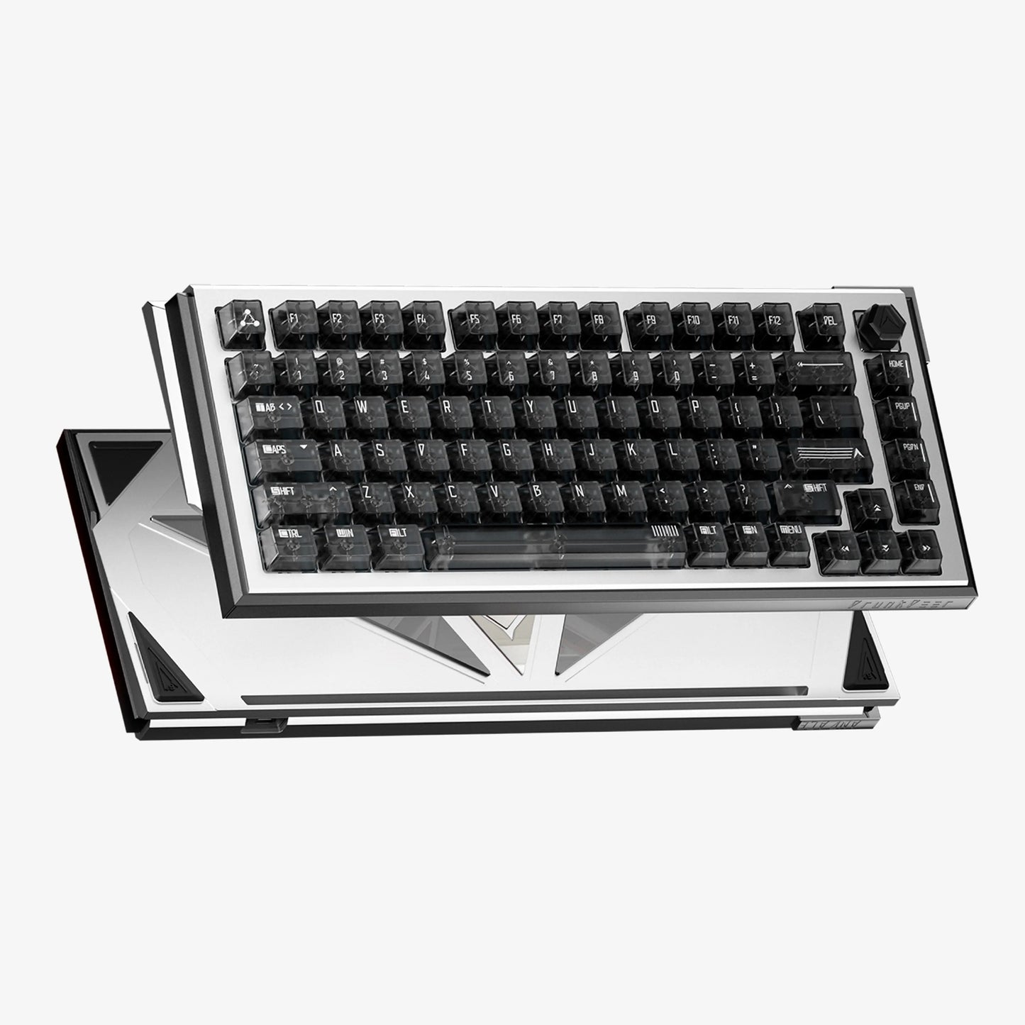 Drunkdeer A75 Ultra HE Magnetic Switch Keyboard,Rapid Trigger,Socd,Dks,Self-Developed "Qian" Switches,Proprietary Floating Gasket Design by Drunkdeer